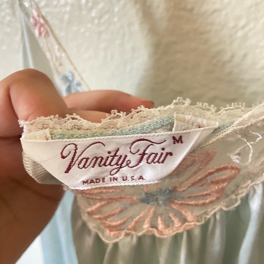Vanity fair long slip dress